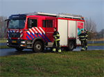 Melding 13.38 Prio 2 Buitenbrand Vuiloverslagplaats Lutkepost N358 Buitenpost